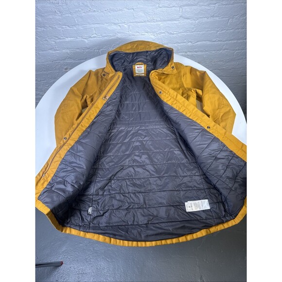 Fjällräven Kiruna Padded Parka Women’s XL Acorn G-1000 Hooded Winter Jacket - Picture 4 of 16